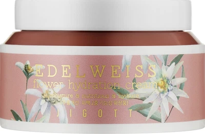 Крем "Омолаживающий" с экстрактом швейцарского эдельвейса - Jigott Edelweiss Flower Hydration 100ml (915237-42897)