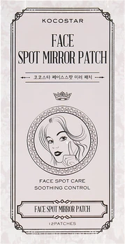 Комплект патчей от прыщей и воспалений на лице - Kocostar Face Spot Mirror Patch 12шт (823267-7722)