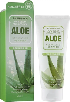 Маска-пленка для лица с экстрактом алоэ вера - Jigott Aloe Pure Clean Peel Off Pack 180ml (853953-10731)