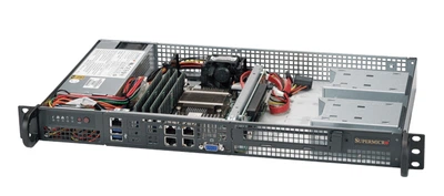 Серверная платформа Supermicro 5019A-FTN4 1U/C3758-8xCore/4xSATA/4xDDR4/4x1Gb-Ethernet/200W-PSU