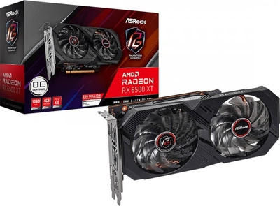 Відеокарта ASRock AMD Radeon RX 6500 XT Phantom Gaming D 4G OC (RX6500XT PGD 4GO)