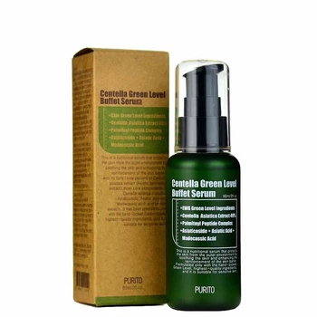 Серум, що відновлює, з центрілою і ніацинамідом PURITO Centella Green Level Buffet Serum 60 ml (1455107КР)