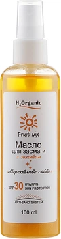 Мерцающее масло для загара с золотом - H2Organic Fruit Mix SPF 30 100ml (985371-49310)