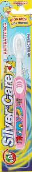 Silver Care Дитяча зубна щітка "Silver Care Baby" від 6-36 міс., рожева (300995-5925)
