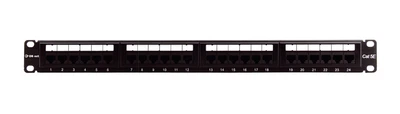 Патч-панель OK-net 24 порти Кат.5e UTP 180 °