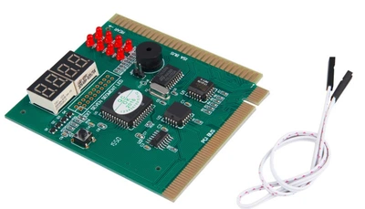 Плата-тестер Voltronic для диагностики материнских плат PCI ISA с LCD дисплеем и звуковым сигналом