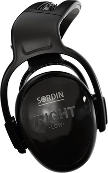 Тактические наушники шумоподавляющие пассивные Sordin Left/Right Low Headband Black (61000-04-S)