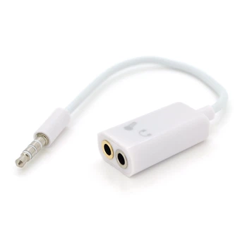 Сплиттер Jack 3.5 папа на 2 Jack 3.5 мама Stereo Voltronic Q500
