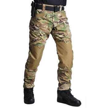 Тактические военные армейские штаны с усиленными коленями HAN WILD M Multicam HWM701893