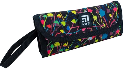 Пенал школьный Kite для девочки 20.5x8x4 см паттерн (K22-653-8)