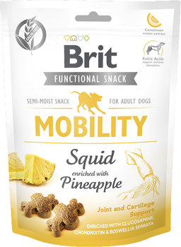Лакомство для собак Brit Care Mobility кальмар с ананасом 150 г (8595602539932)