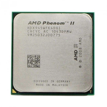 Процессор AMD Phenom II X4 945 (HDX945WFK4DGM) (Socket AM2+, T, 3,0 ГГц), б/в