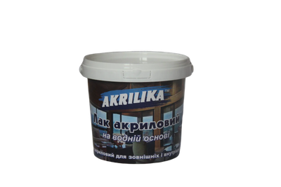 Лак акриловый на водной основе Akrilika 0,5 кг