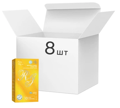 Презервативи R&J Ultra Thin 10 шт x 8 упаковок (6949402825986)