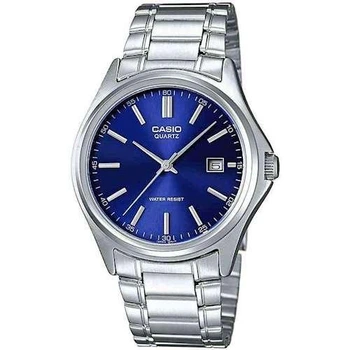 Часы наручные мужские с синим циферблатом стальные Casio Collection MTP-1183A-2AEF