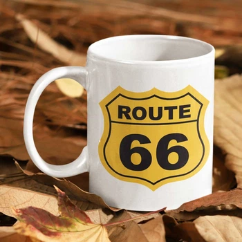 Чашка з емблемою шосе Route 66 330 мл