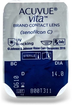 Контактні лінзи Acuvue Vita BC=8.4 DIA=14.0 PWR=-3.00 1 лінза