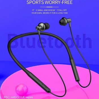 Наушники Kaku KSC-446 Qiyue magnetic sports Bluetooth Headset Black