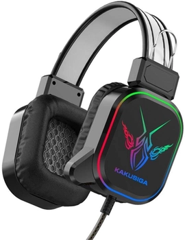 Наушники Kaku KSC-581 Zhanlong Competitive Gaming Wired Headset Black