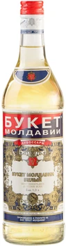 Вино ароматизоване Букет Молдавії Білий біле солодке 16% 1 л (4840006000323)