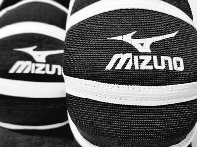 Наколінник для волейболу Mizuno чорний з подушкою ( Розмір S )