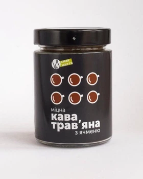 Травяной кофе Смак Життя из ячменя без кофеина (крепкий) 80 г