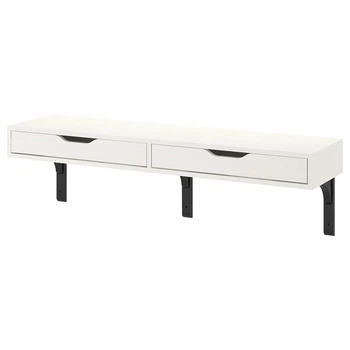 Настінна полиця IKEA EKBY ALEX / RAMSHULT 119х29 см біла (092.909.53)