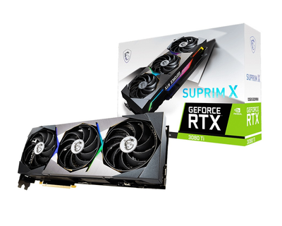 Відеокарта GF RTX 3080 Ti 12GB GDDR6X Suprim X MSI (GeForce RTX 3080 Ti Suprim X 12G) Refurbished