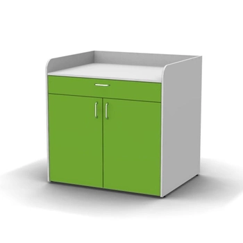 Столик СПЛ-3 пеленальный с матрасом, выдвижным ящиком и комодом ОМЕГА
