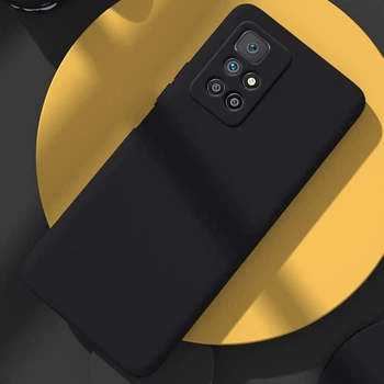 Силиконовый чехол Soft Touch для Xiaomi Redmi 10 Чёрный