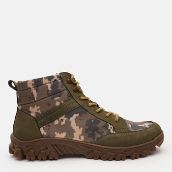 Мужские тактические ботинки Prime Shoes 526 Green Nubuck 03-526-70800 44 (29.3 см) Хаки пиксель (PS_2000000187174)
