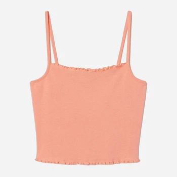 Топ женский H&M 0860336 M Коралловый (KAY2000001314142)