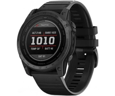 Смарт-годинник Garmin Tactix 7 – Standard Edition Premium Tactical GPS Watch with Silicone Band (010-02704-00/01)