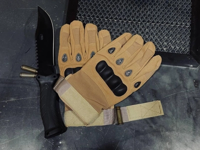 Тактичні рукавички Броневій Oakley XL
