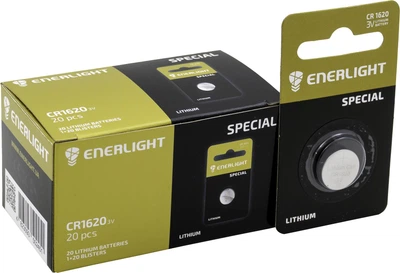 Батарейка Enerlight Lithium CR 1620 Bli 20 шт (76200101H)
