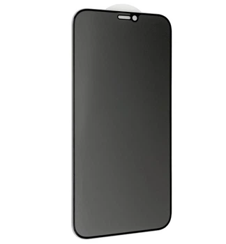 Защитное стекло iPhone 12 Pro Max Privacy 180 5D Black