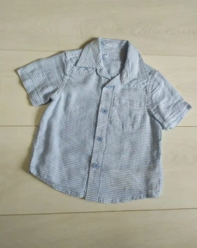 Рубашка короткий рукав голубая Mothercare 86см (40005719)
