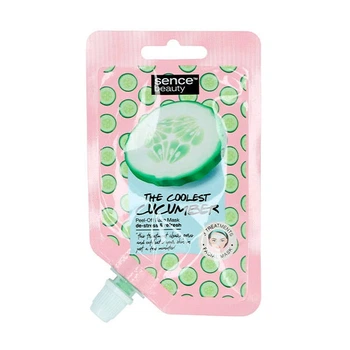 Маска для обличчя з екстрактом огірка Sence Beauty Cucumber Peel-off Mask 28г