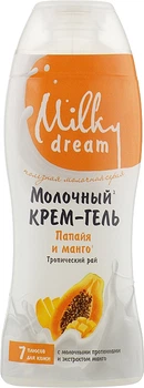 Крем-гель для душа "Папайя и манго" - Milky Dream 300ml (446455-30068)
