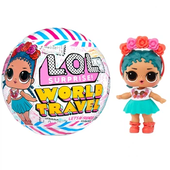 Ігровий набір LOL Лялька L.O.L Surprise! серії "World Travel" – Куля Лол Мандрівниці (6900007265669)