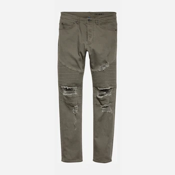 Джинсы Slim Fit женские H&M 0458428 32 Хаки (KAY2000000695150)