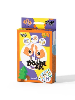 Игра настольная Danko Toys Doobl Image mini Multibox 1 (доббль, найди пару) (Укр) (DBI-02-01-U)