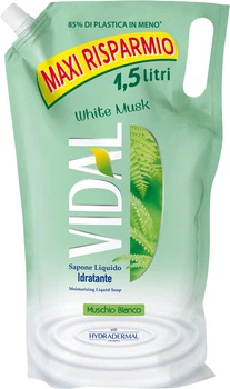 Рідке мило Vidal Білий мускус 1.5 л (8008970048888)
