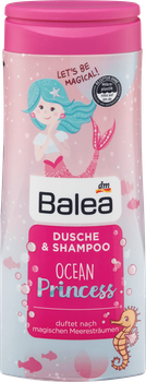 Детский шампунь для девочек 2 в 1 Balea for girls Shampoo & Dusche Ocean Princess 300мл