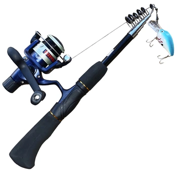 Набір Black King риболовний 1.8 м + Котушка Brat Fishing NINJA 2000