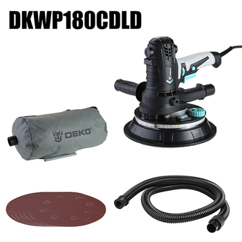 Шлифовальная Машина для стен и потолка DEKO DKWP180CDLD