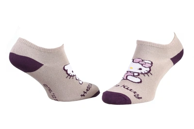 Носки Hello Kitty Court 1-pack 35-41 pale gray/purple 13847651-4