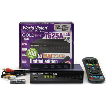 ТВ-ресивер World Vision T625A LAN