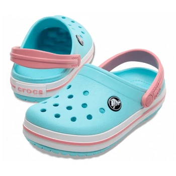 Дитячі сабо Crocs Juniors' Crocband™ Clog 32 блакитний/ білий 207006