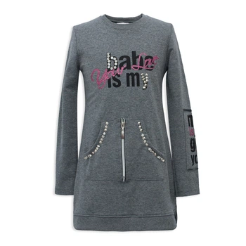Туніка для дівчинки Miss Lorelli MissL-CK-12 152 см Сірий
